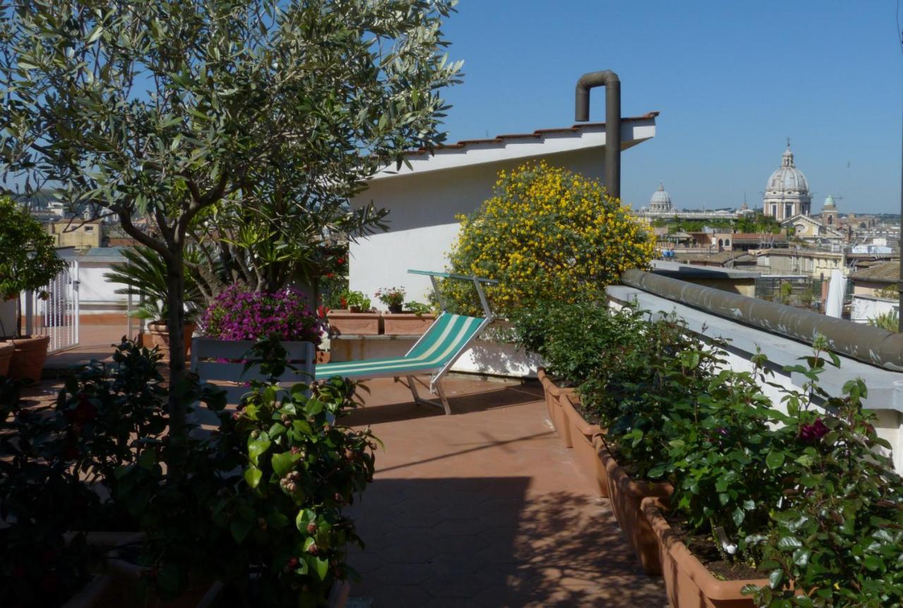 Apartment Spanish Steps With Panoramic Roof-Terrace 로마 외부 사진