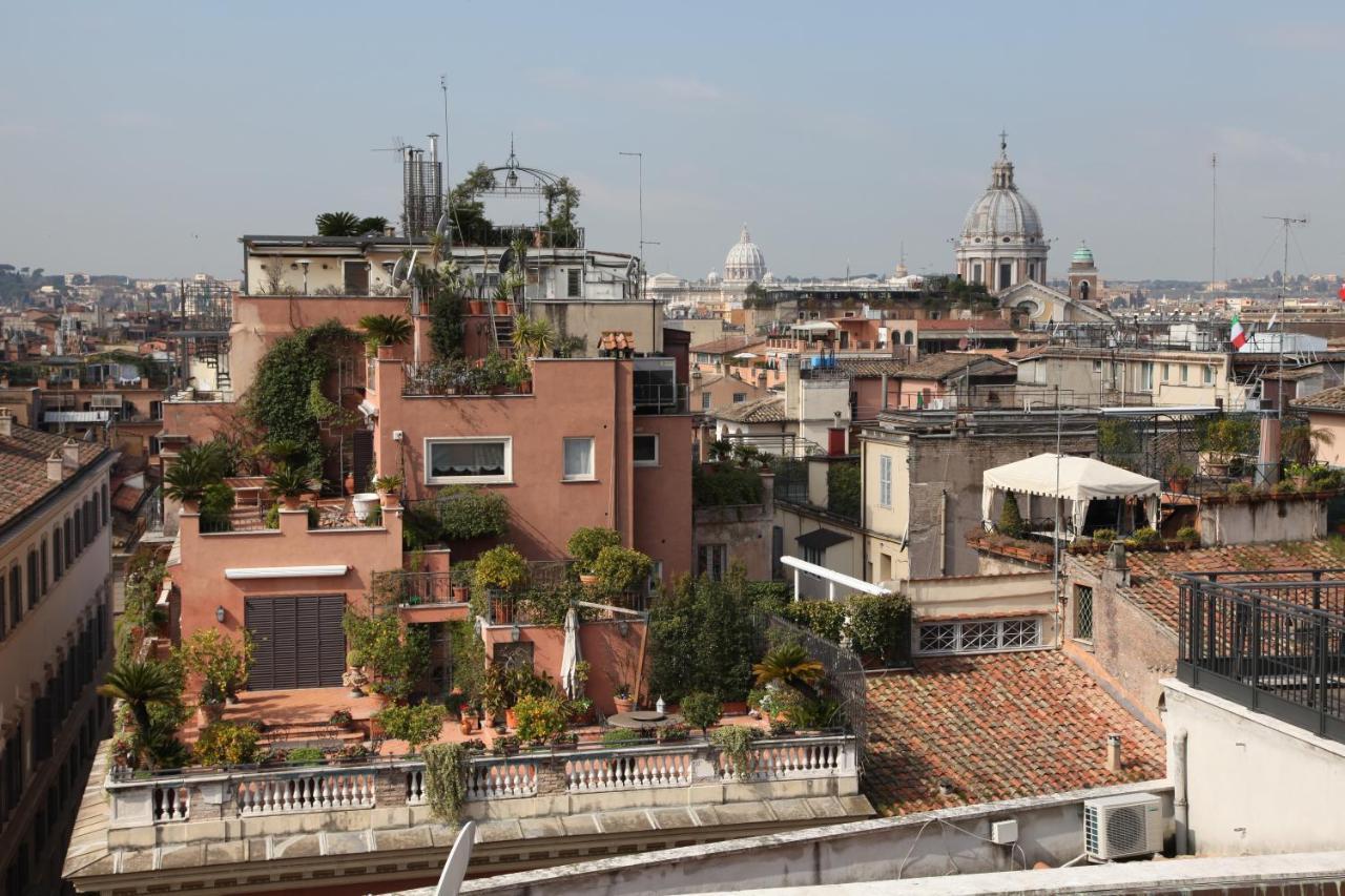 Apartment Spanish Steps With Panoramic Roof-Terrace 로마 외부 사진