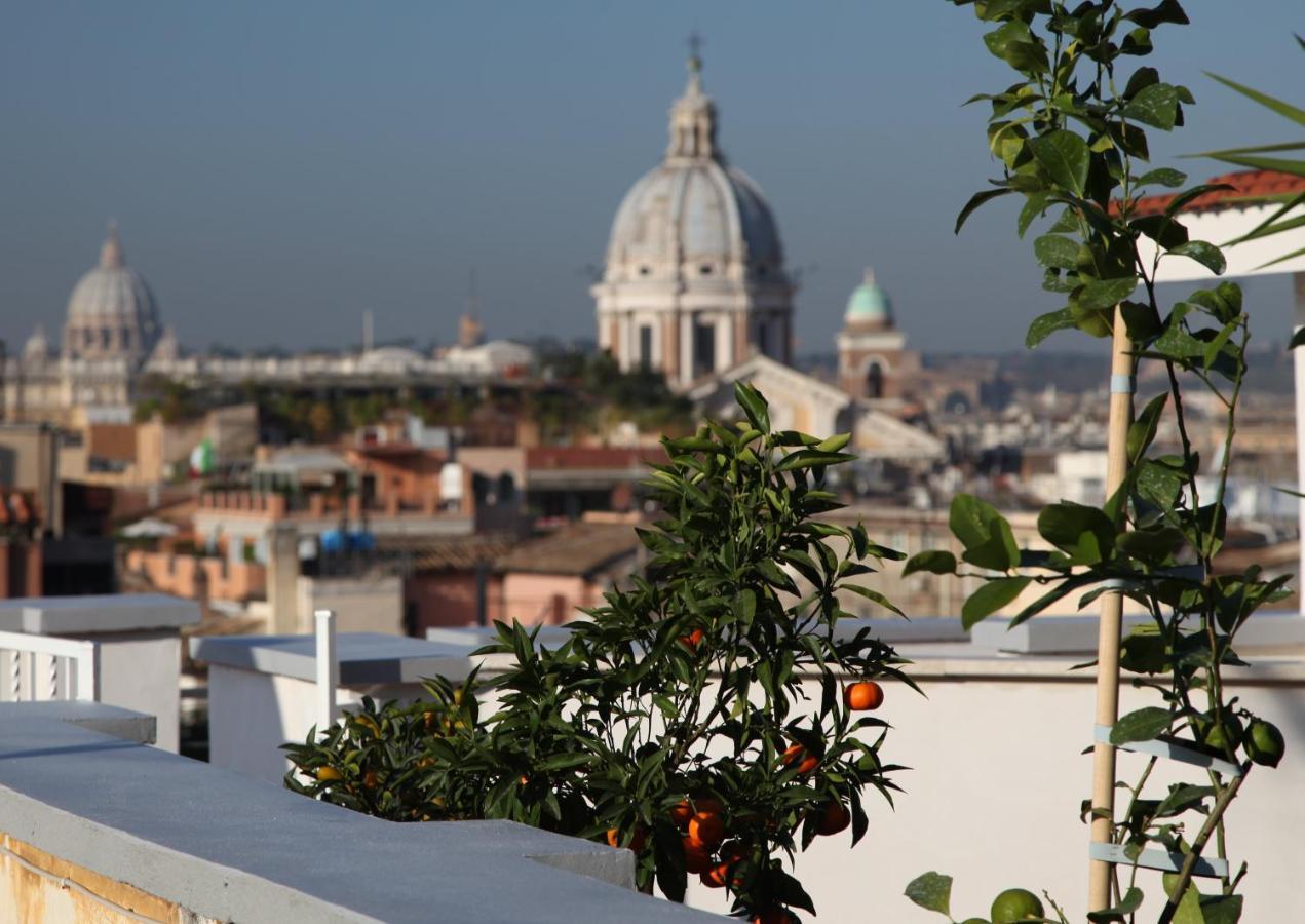 Apartment Spanish Steps With Panoramic Roof-Terrace 로마 외부 사진